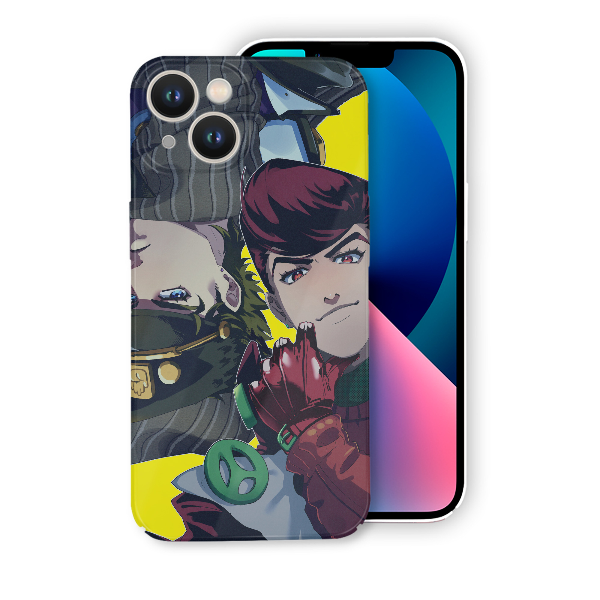 （画像用） ジョジョの奇妙な冒険 JoJo's Bizarre Adventure 【iPhone 14シリーズ対応】ハードケース